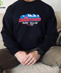 Official The Mountains Are Blue Coors Light Shirt