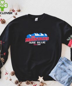 Official The Mountains Are Blue Coors Light Shirt