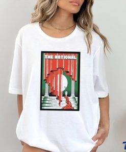 Official The National June 3 2024 Auditorium Parco della Musica Rome Italy Poster shirt