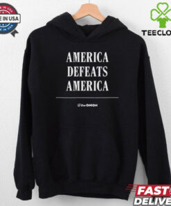 Official The Onion America Defeats America t shirt