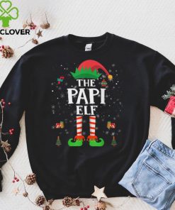 Official The PAPI Elf Christmas Funny Family matching pajamas Elf T Shirt