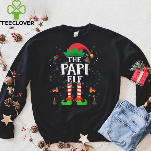Official The PAPI Elf Christmas Funny Family matching pajamas Elf T Shirt