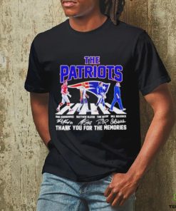 Official The Patriots Abbey Road Thank You For The Memories Signature 2024 T Shirt