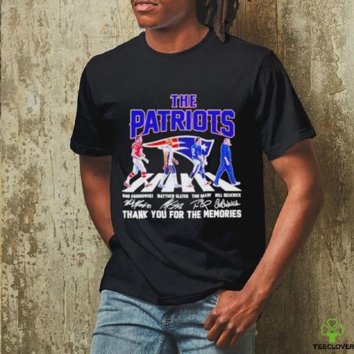 Official The Patriots Abbey Road Thank You For The Memories Signature 2024 T Shirt