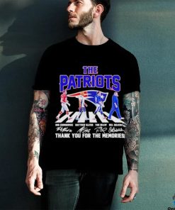 Official The Patriots Abbey Road Thank You For The Memories Signature 2024 T Shirt