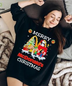 Official The Peanuts Merry Mcdonald’s Christmas Shirt