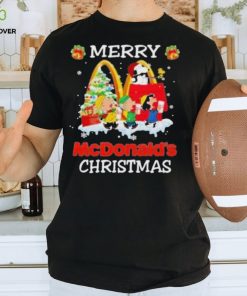 Official The Peanuts Merry Mcdonald’s Christmas Shirt