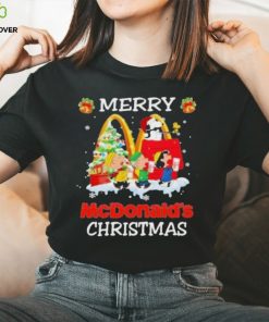 Official The Peanuts Merry Mcdonald’s Christmas Shirt