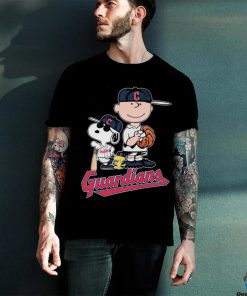 Official The Peanuts Movie Characters Cleveland Guardians Baseball Shirt