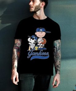 Official The Peanuts Movie Characters New York Yankees Baseball Shirt