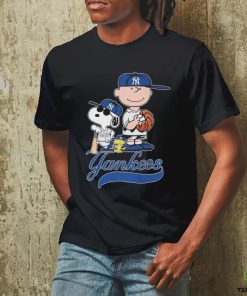 Official The Peanuts Movie Characters New York Yankees Baseball Shirt