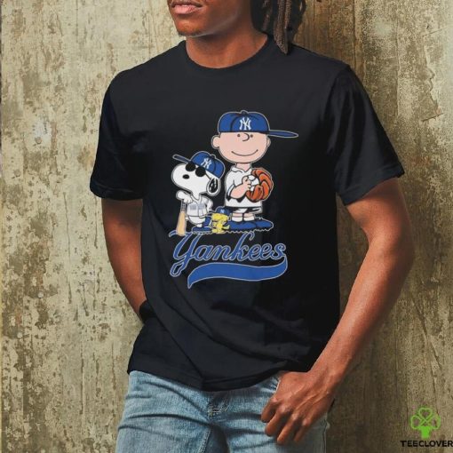 Official The Peanuts Movie Characters New York Yankees Baseball Shirt