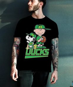 Official The Peanuts Movie Characters Oregon Ducks Baseball Shirt