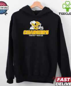 Official The Peanuts Movie Snoopy X Los Angeles Chargers Forever Win Or Lose Shirt