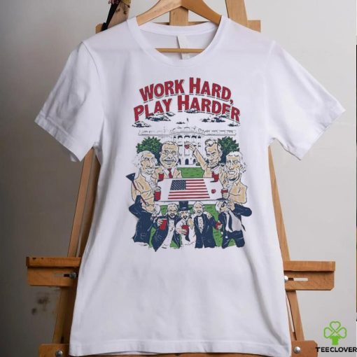 Official The Presidents Work Hard Play Harder Shirt