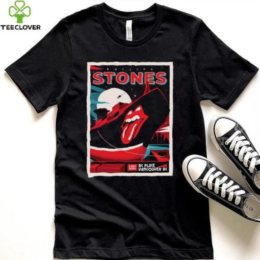 Official The R Stones With Place Vancouver, BC July 5 2024 Poster Shirt