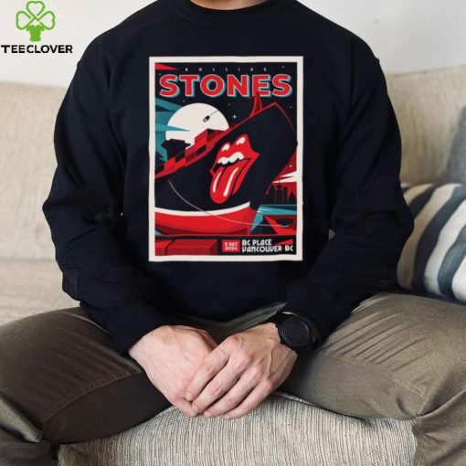 Official The R Stones With Place Vancouver, BC July 5 2024 Poster Shirt