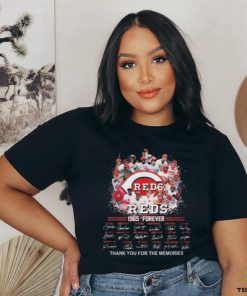 Official The Reds 1965 – Forever Thank You For The Memories Signatures 2023 T Shirt