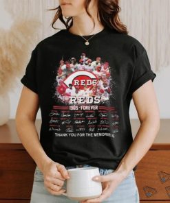 Official The Reds 1965 – Forever Thank You For The Memories Signatures 2023 T Shirt