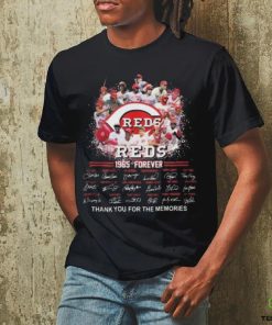 Official The Reds 1965 – Forever Thank You For The Memories Signatures 2023 T Shirt
