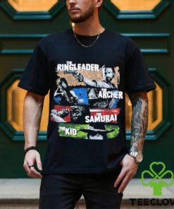 Official The Ringleader the Archer The Samurai the Kid Walking Dead shirt
