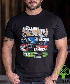 Official The Ringleader the Archer The Samurai the Kid Walking Dead shirt