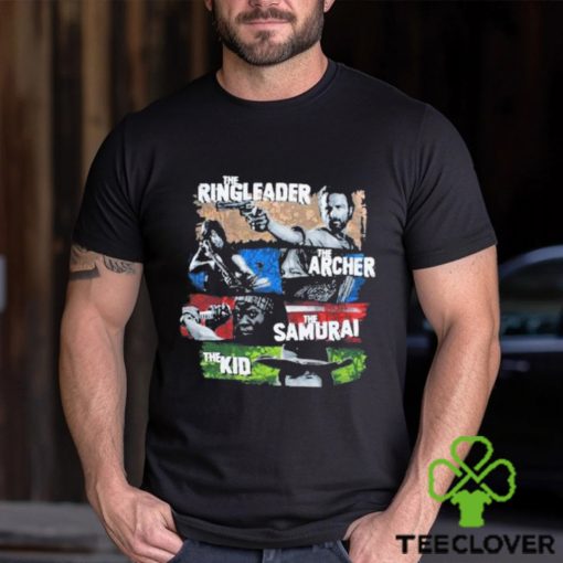 Official The Ringleader the Archer The Samurai the Kid Walking Dead shirt