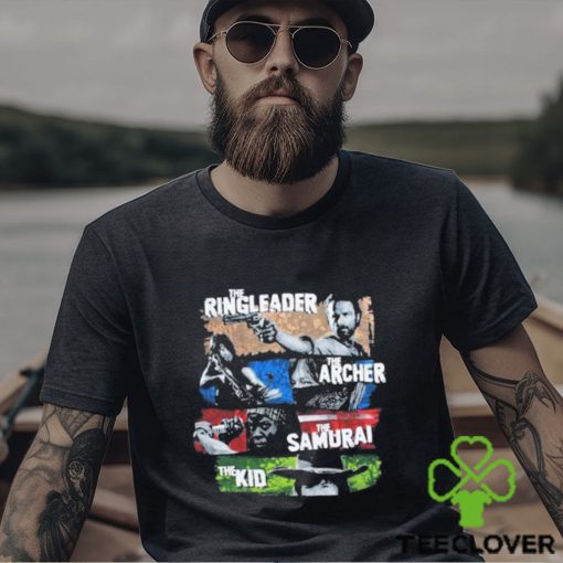 Official The Ringleader the Archer The Samurai the Kid Walking Dead shirt