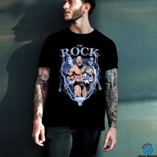 Official The Rock Images Lightning Wwe T hoodie, sweater, longsleeve, shirt v-neck, t-shirt