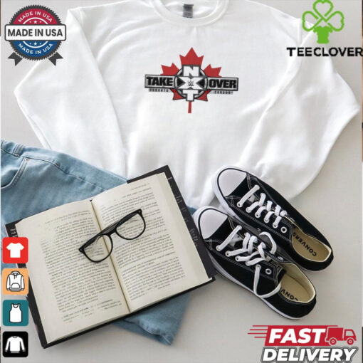 Official The TakeOver Toronto Canada WWE t shirt