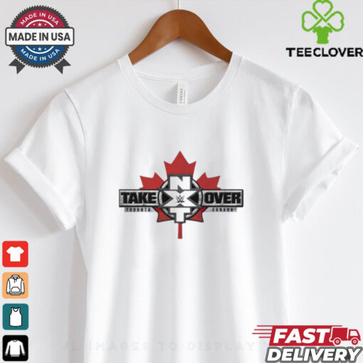 Official The TakeOver Toronto Canada WWE t shirt