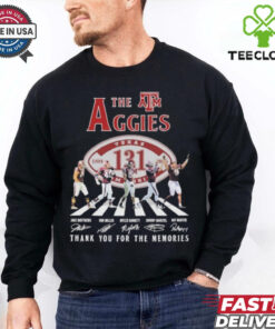 Official The Texas A&M Aggies Abbey Road 131st Anniversary 1894 2025 Shirt