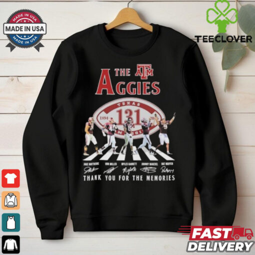Official The Texas A&M Aggies Abbey Road 131st Anniversary 1894 2025 Shirt