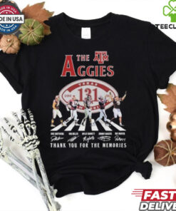 Official The Texas A&M Aggies Abbey Road 131st Anniversary 1894 2025 Shirt