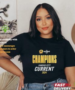 Official The Women’s Cup Champions Kansas City Current United States 2024 T Shirt