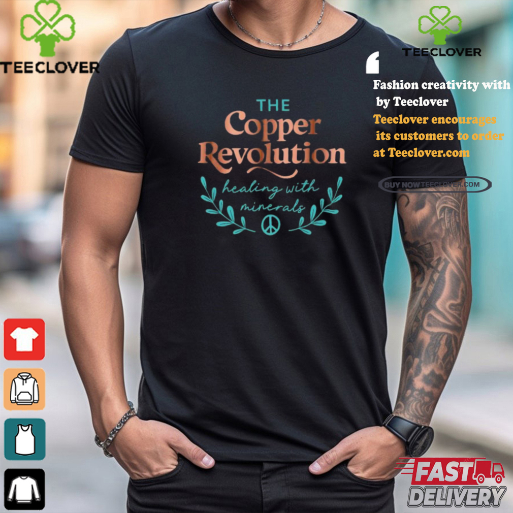 Official The copper revolution healing with minerals T shirt Official The copper revolution healing with minerals T shirt