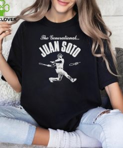 Official The generational juan soto new york yankees MLB signature shirt