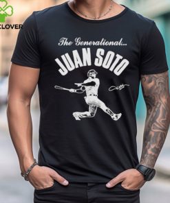 Official The generational juan soto new york yankees MLB signature shirt