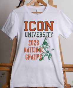 Official The icon university 2023 champs T shirt