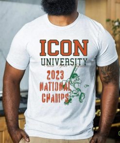 Official The icon university 2023 champs T shirt