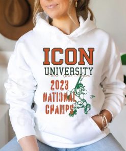 Official The icon university 2023 champs T shirt