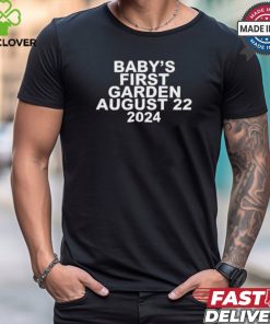 Official The kid laroI wearing I love t8 baby’s first garden august 22 2024 T shirt