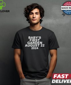 Official The kid laroI wearing I love t8 baby’s first garden august 22 2024 T shirt