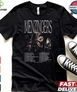 Official The menzingers tour october 2024 poster T shirt 3 Official The menzingers tour october 2024 poster T shirt