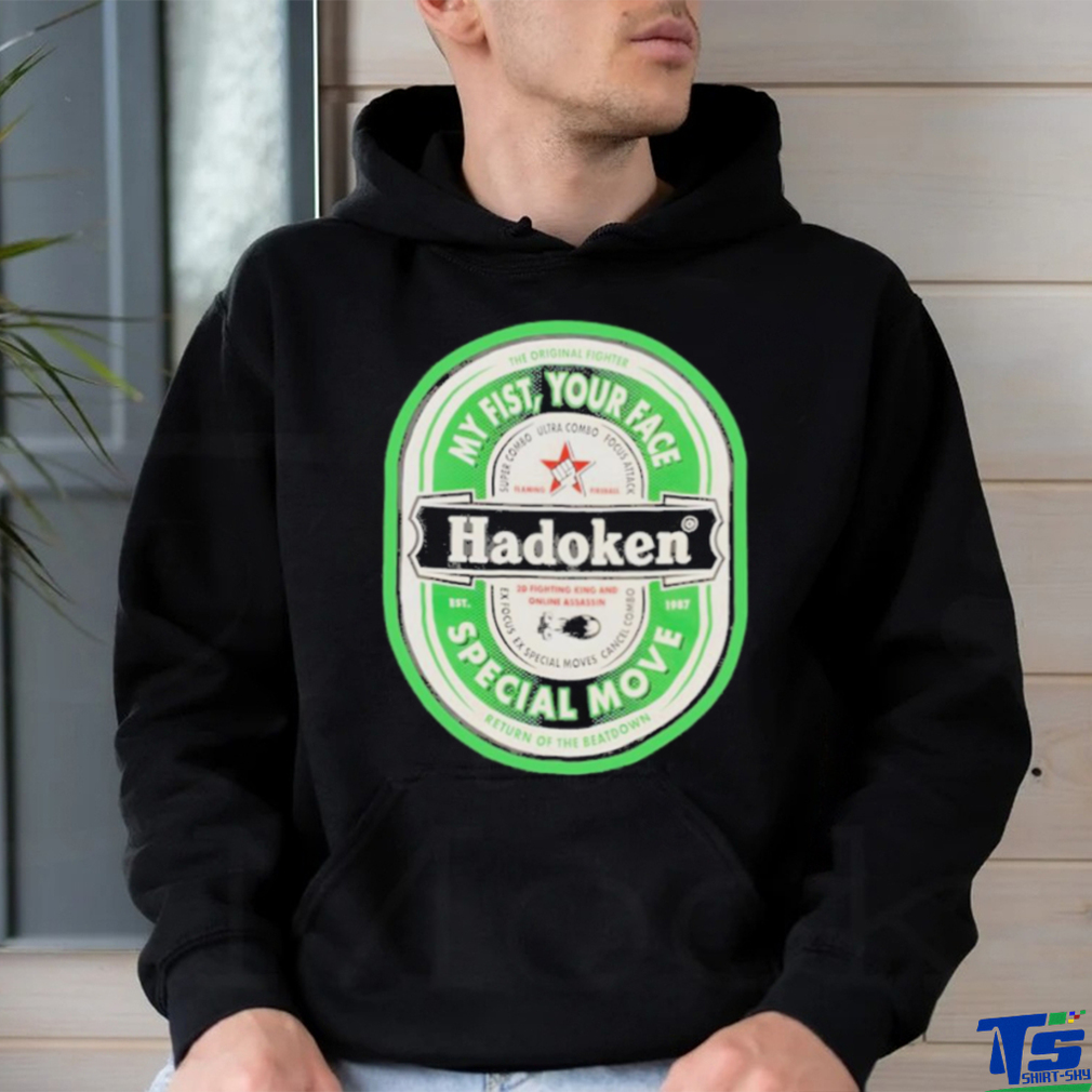 Official The original fighter my fist your face hadoken special move return of the beatdown shirt Official The original fighter my fist your face hadoken special move return of the beatdown shirt