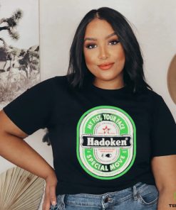 Official The original fighter my fist your face hadoken special move return of the beatdown shirt