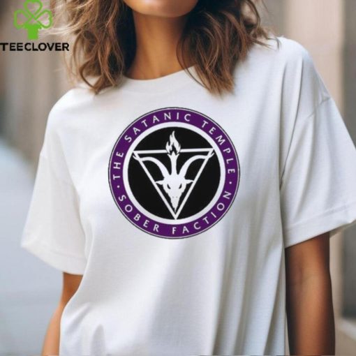 Official The satanic temple sober faction shirt