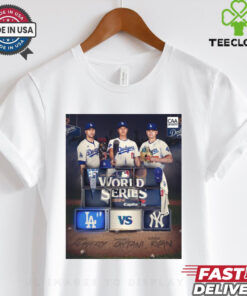 Official The season final starts MLB World Series 2024 Los Angeles Dodgers vs New York Yankees Poster t shirt 2 Official The season final starts MLB World Series 2024 Los Angeles Dodgers vs New York Yankees Poster t shirt