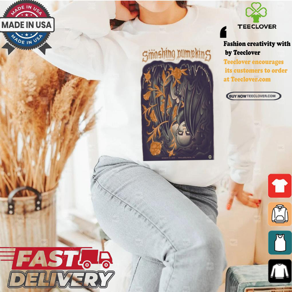 Official The smashing pumpkins august 9 2024 citizens bank park in philadelphia pa poster shirt Official The smashing pumpkins august 9 2024 citizens bank park in philadelphia pa poster shirt