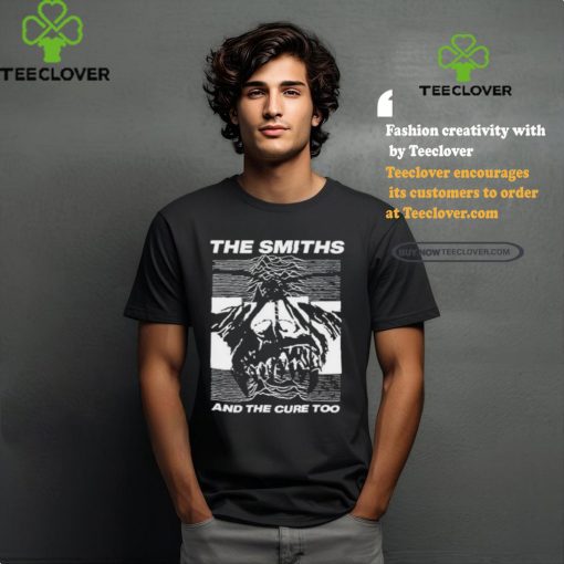 Official The smiths and the cure too pretty hate machine T shirt